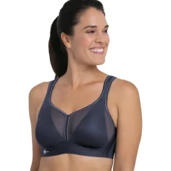 Anita Sportbh's*Air Control Deltapad sport bh dames blue iris