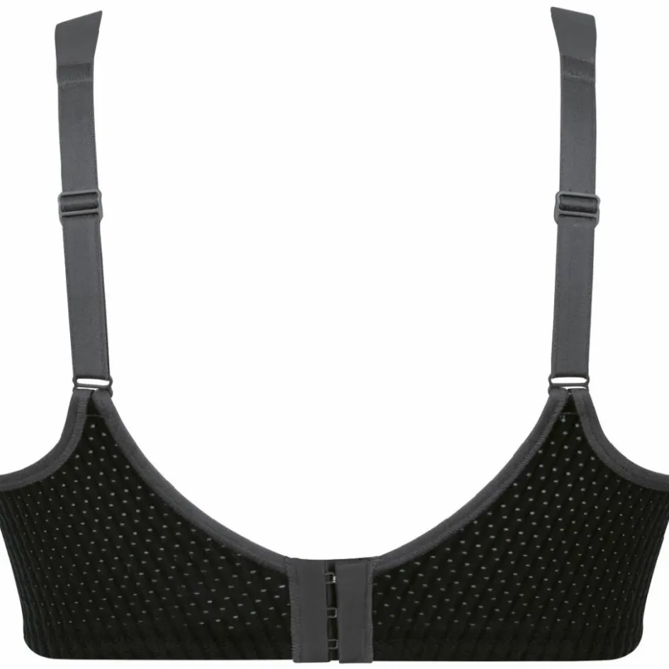 Anita Sportbh's*Performance WireX sport bh dames zwart antraciet