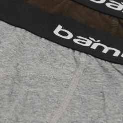 Apollo Sportondergoed*Bamboo Basic onderbroek heren grey army 2-pack