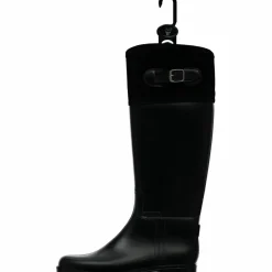 Apollo Regenkleding & -Laarzen*Hoog regenlaarzen met gesp dames black