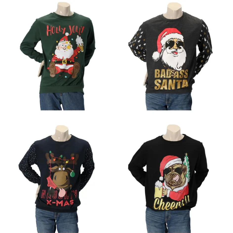 Apollo Truien & Vesten*X-Mas sweater heren assorti