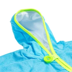 Aqua Sphere Strandlaken* Baby Towel strandponcho fluo green light blue