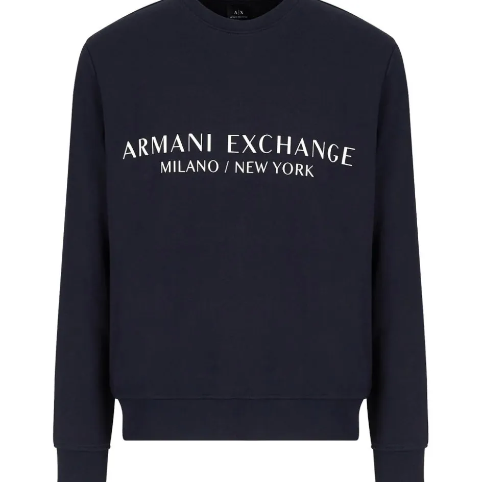 Armani Exchange Truien & Vesten* 8NZM88ZJKRZ sweater heren navy blue