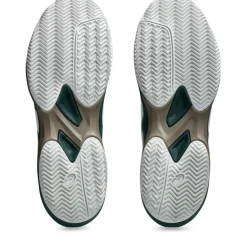 Asics Tennisschoenen*Game FF Clay/OC tennisschoenen heren white saxon green