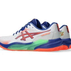 Asics Padelschoenen*GEL-CHALLENGER 15 padelschoenen heren white vivid coral