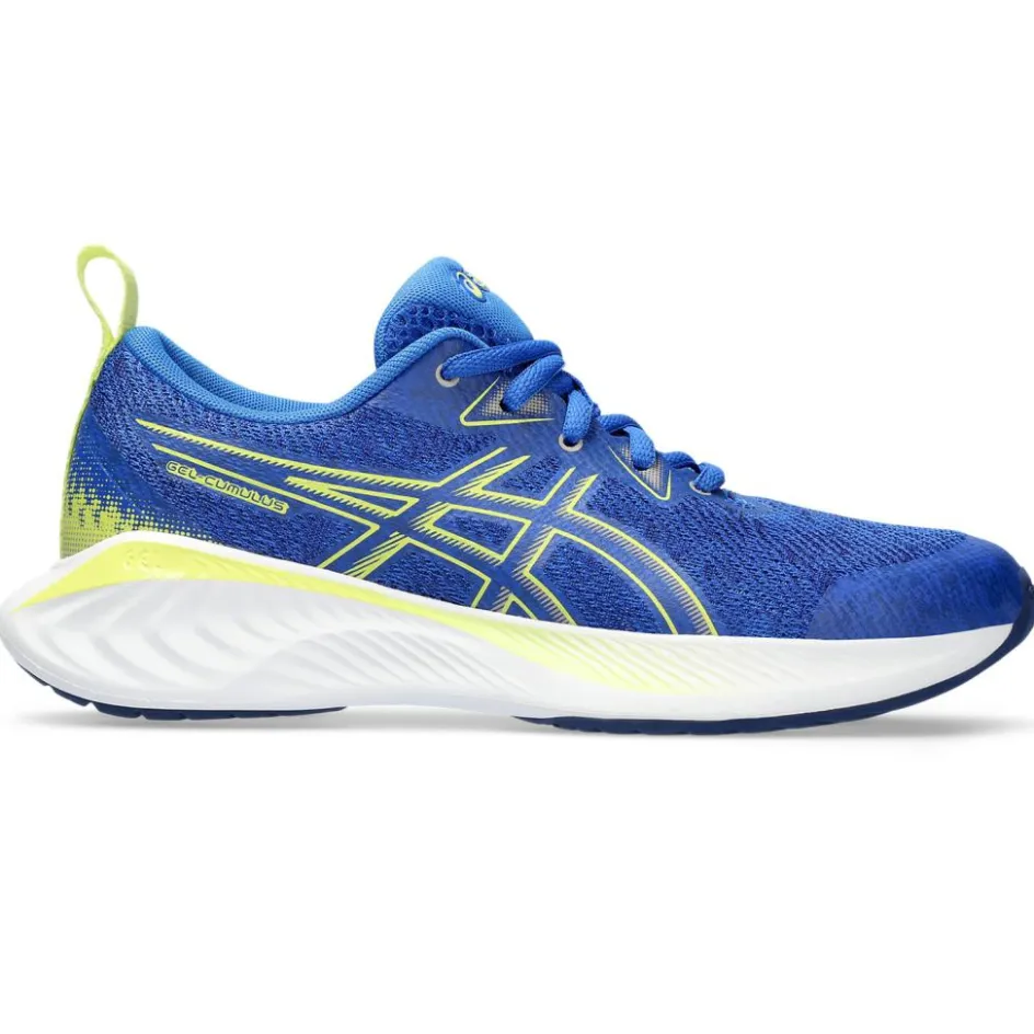 Asics Hardloopschoenen*Gel-Cumulus 25 GS hardloopschoenen junior illusion blue glow yellow