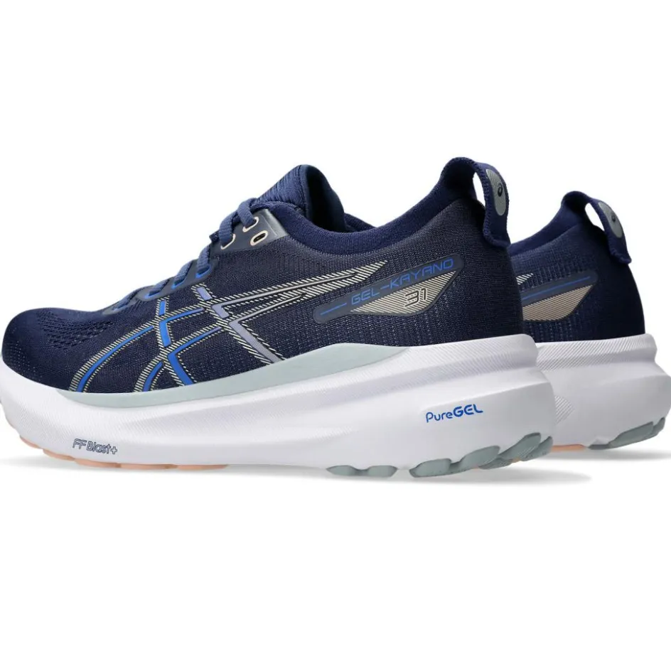 Asics Hardloopschoenen*Gel-Kayano 31 hardloopschoenen dames indigo blue pure silver