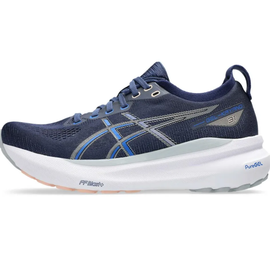 Asics Hardloopschoenen*Gel-Kayano 31 hardloopschoenen dames indigo blue pure silver