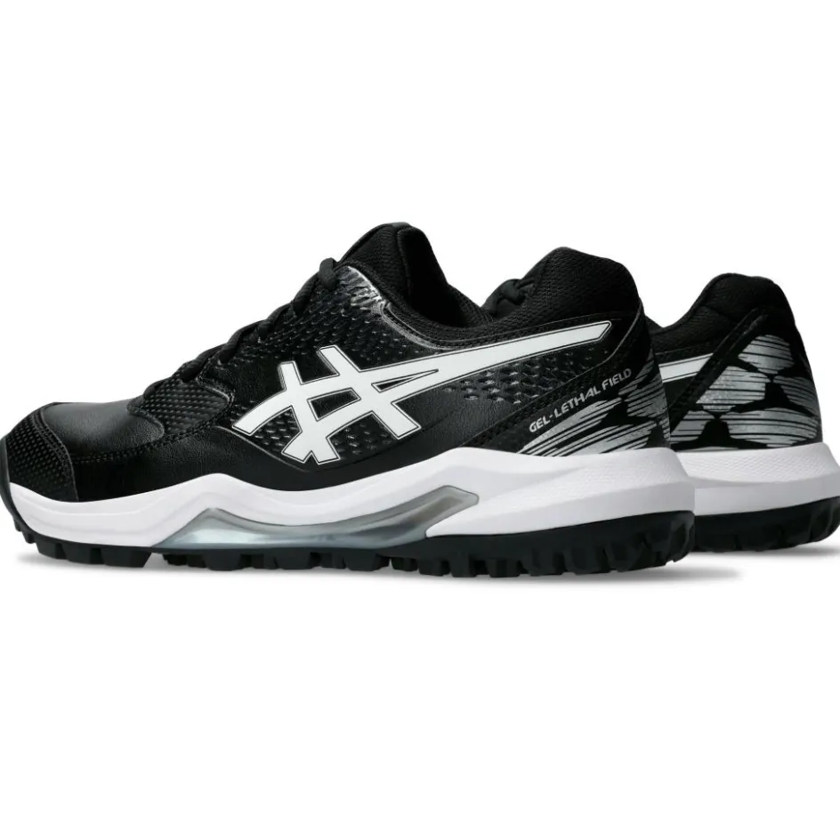 Asics Hockeyschoenen*GEL-LETHAL FIELD 2 hockeyschoenen heren black white