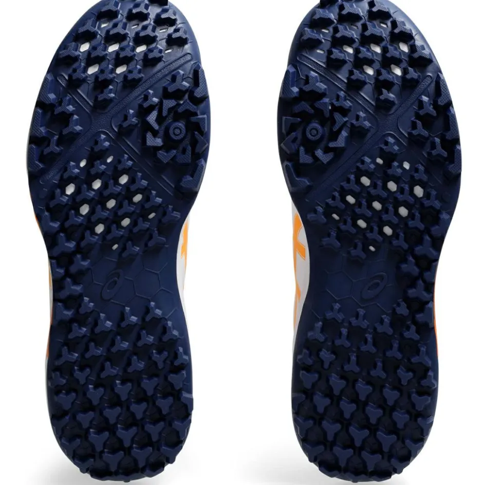 Asics Hockeyschoenen*GEL-LETHAL FIELD 2 hockeyschoenen dames white stadium orange