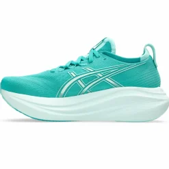 Asics Hardloopschoenen*Gel-Nimbus 27 hardloopschoenen dames wave teal illuminate mint
