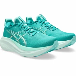 Asics Hardloopschoenen*Gel-Nimbus 27 hardloopschoenen dames wave teal illuminate mint