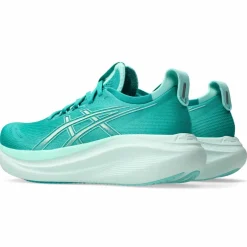 Asics Hardloopschoenen*Gel-Nimbus 27 hardloopschoenen dames wave teal illuminate mint
