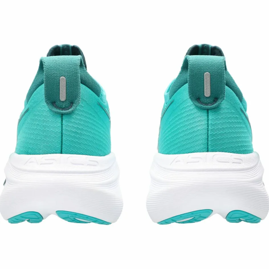 Asics Hardloopschoenen*Gel-Nimbus 27 hardloopschoenen heren wave teal saxon green