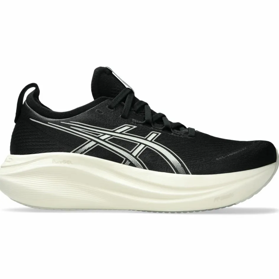 Asics Hardloopschoenen*Gel-Nimbus 27 hardloopschoenen heren black lake grey