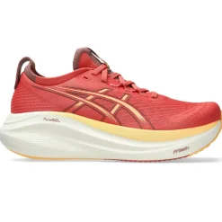 Asics Hardloopschoenen*GEL-NIMBUS 27 hardloopschoenen dames dark pink clay orange glow