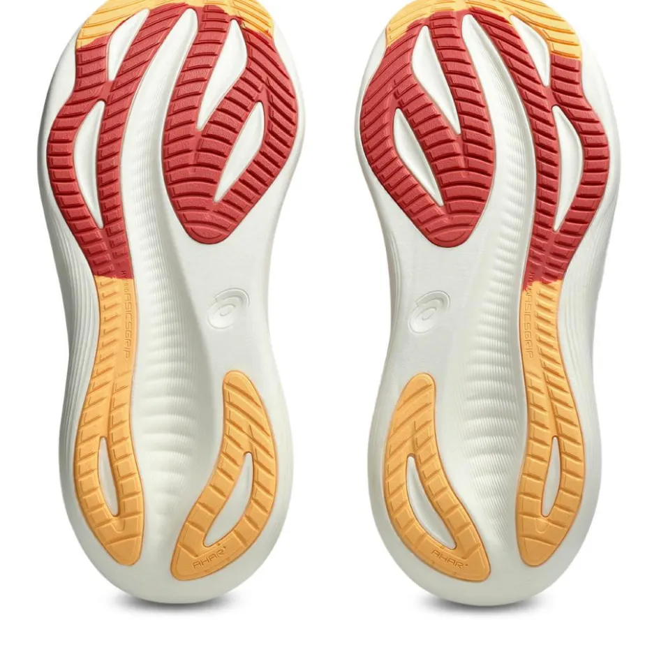 Asics Hardloopschoenen*GEL-NIMBUS 27 hardloopschoenen dames dark pink clay orange glow