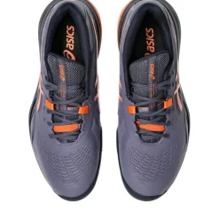 Asics Tennisschoenen*Gel-Resolution X Clay tennisschoenen heren greyish purple nova orange
