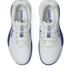 Asics Tennisschoenen*GEL-RESOLUTION X GS CLAY tennisschoenen junior white dark cobalt