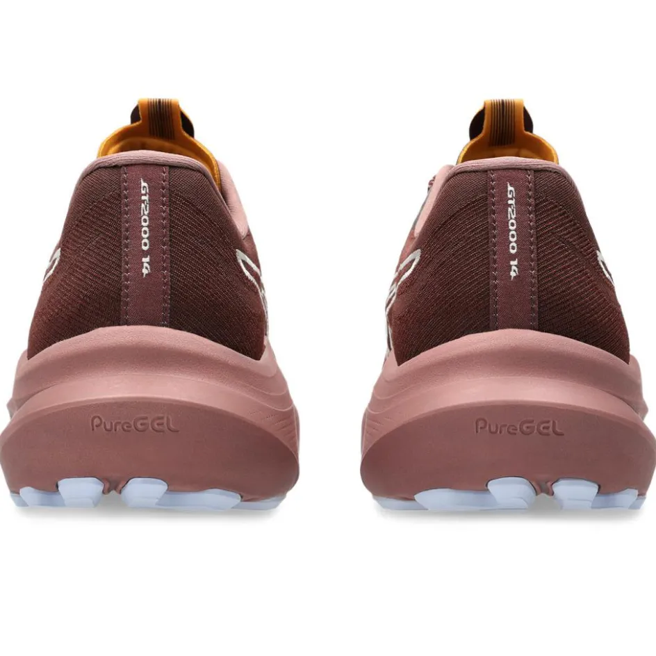 Asics Hardloopschoenen*GT-2000 14 hardloopschoenen dames rubble red vivid coral