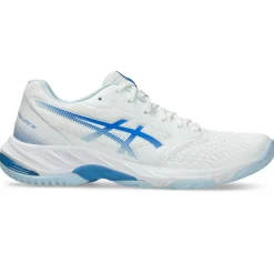 Asics Indoorschoenen*Netburner Ballistic FF 3 indoorschoenen dames white blue coast