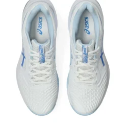 Asics Indoorschoenen*Netburner Ballistic FF 3 indoorschoenen dames white blue coast