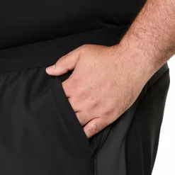 Asics Hardloopkleding*Road 5 inch hardloopbroek heren performance black graphite grey