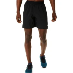 Asics Hardloopkleding*Road 2-in-1 7 inch hardloopbroek heren performance black carrier grey