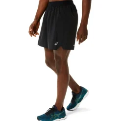 Asics Hardloopkleding*Road 2-in-1 7 inch hardloopbroek heren performance black carrier grey