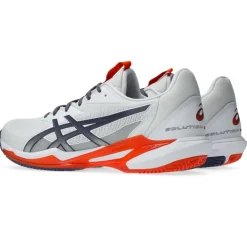 Asics Tennisschoenen*Solution Speed FF 3 Clay tennisschoenen heren white greyish purple