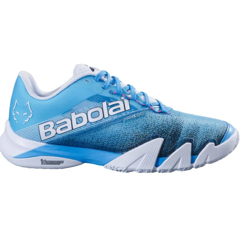 Babolat Padelschoenen*Jet Premura 2 Homme Lebron padelschoenen heren cyan blue white