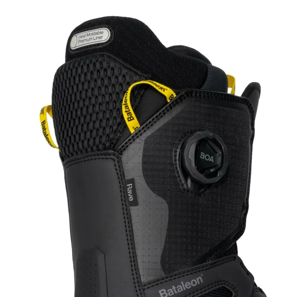 Bataleon Snowboardschoenen|Wintersport*Rave Double BOA snowboardschoenen heren black