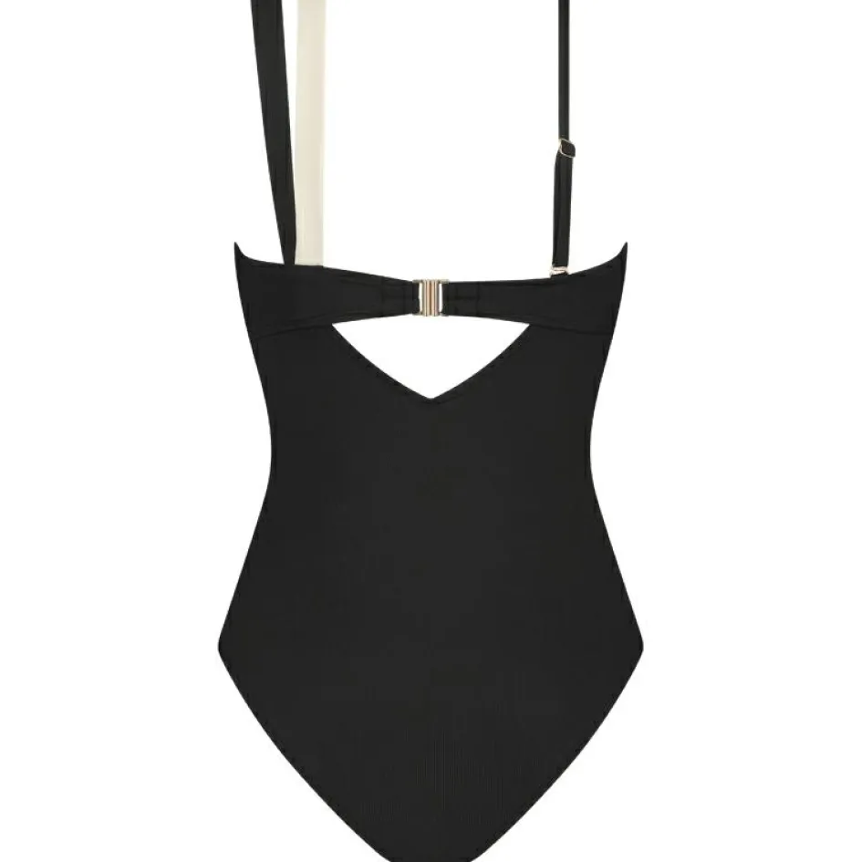 Beachlife Badpakken*BSW304A badpak dames vanilla & black