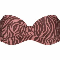 Beachlife Bikini*Zebra bandeau bikini top dames