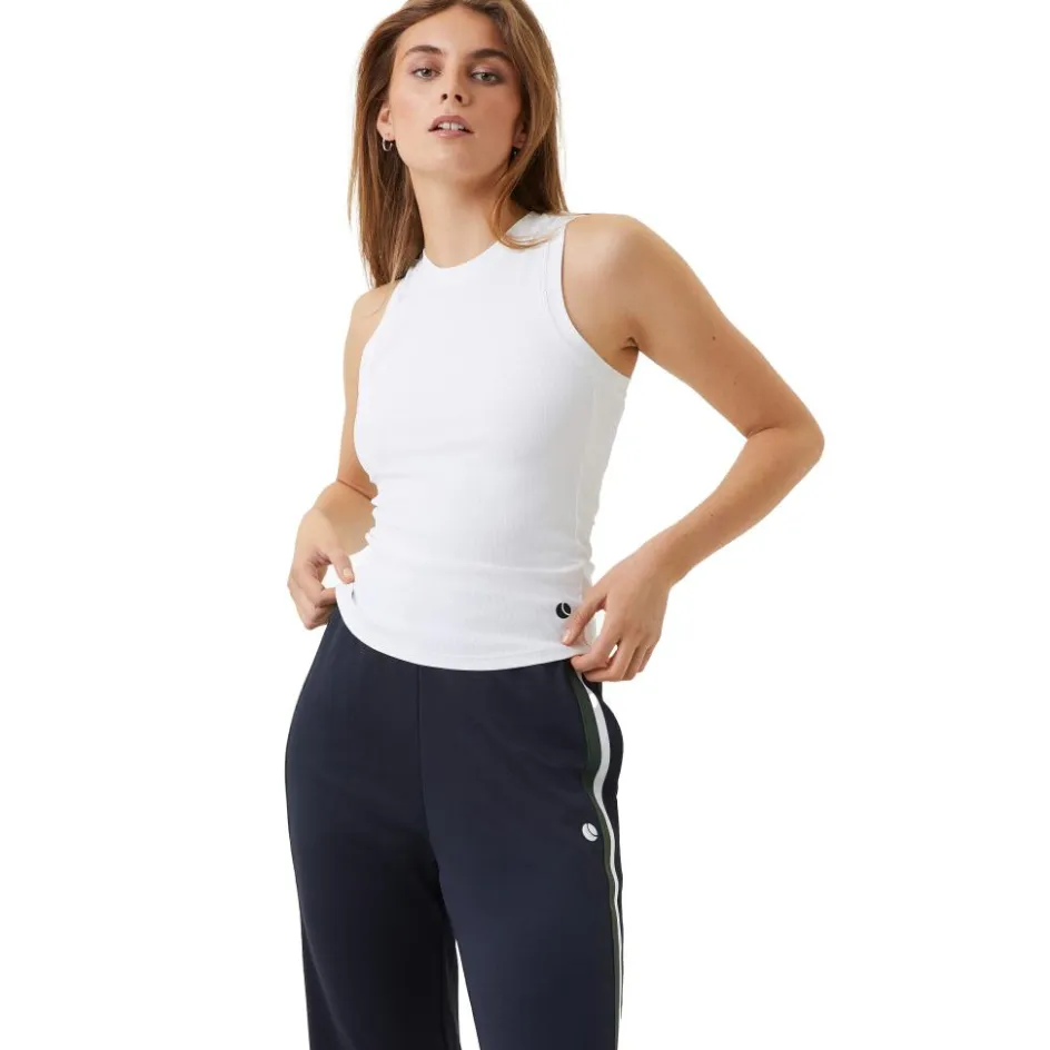 Björn Borg Tenniskleding* Ace Rib Pocket tennis tanktop dames brilliant white