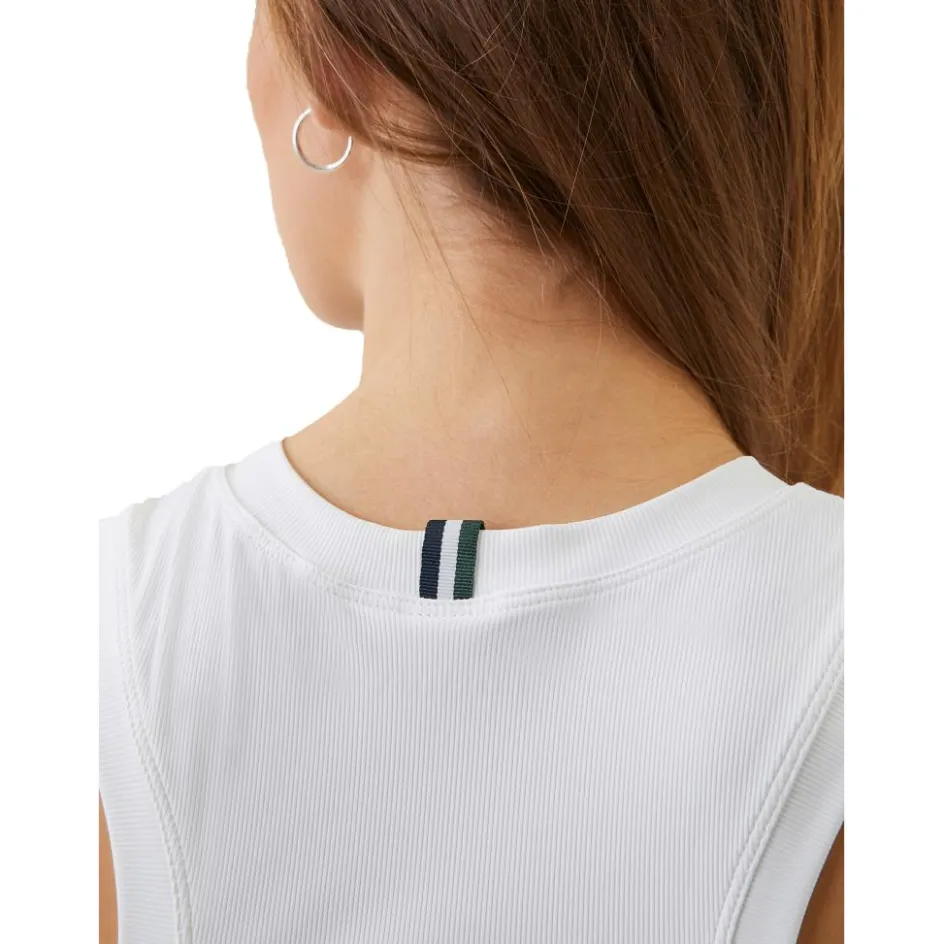 Björn Borg Tenniskleding* Ace Rib Pocket tennis tanktop dames brilliant white