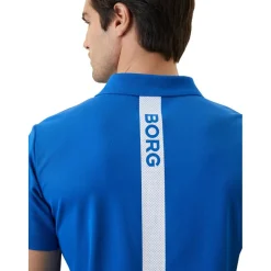 Björn Borg Tenniskleding* Ace tennispolo heren nautical blue