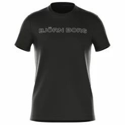Björn Borg Shirts, Polo's & Blouses* Borg Essential 3 shirt heren black beauty