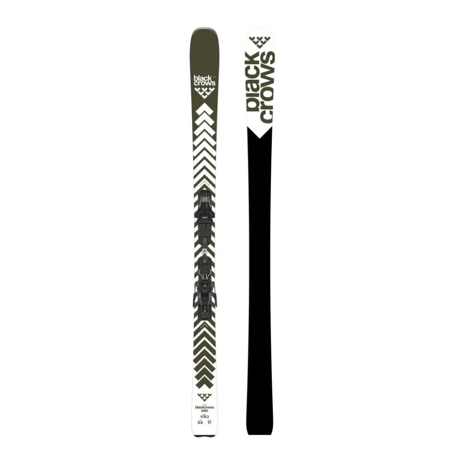Black Crows Ski's|Wintersport* Sato RT 25 - 26 ski's met EM10 binding