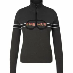Bogner Fire+Ice Wintersport|Skipullies* Azra skipully dames anthracite