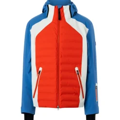 Bogner Ski Jassen|Wintersport*Jorik winterjas heren coral blue white