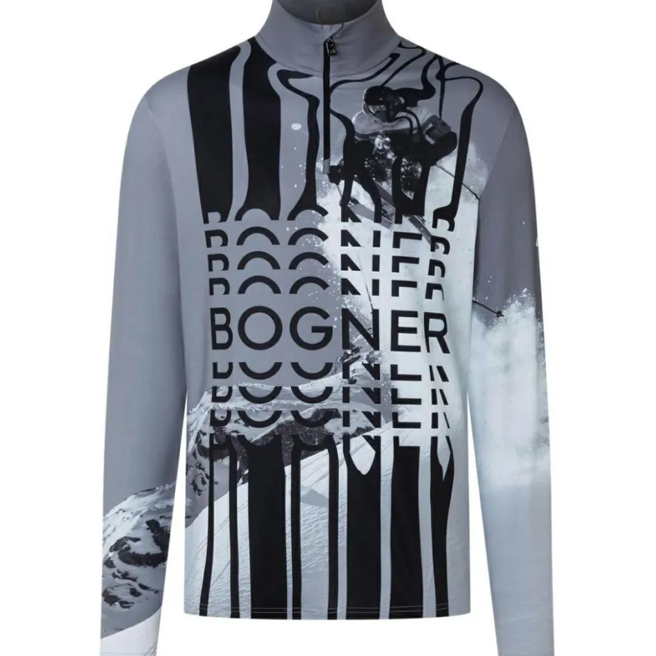 Bogner Skipullies|Wintersport*Verti skipully heren grey