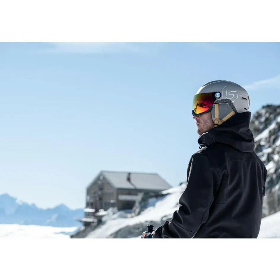 Bollé Skihelmen|Wintersport*ECO V-ATMOS skihelm oatmeal matte - 59 - 62 cm