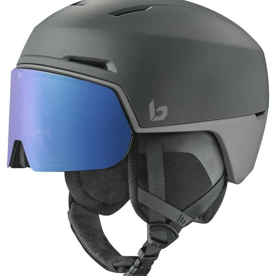 Bollé Skihelmen|Wintersport*X-Fusion Plus Photochromic skihelm black grey matte 55 - 59 cm