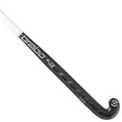Brabo Hockeystick*Elite 5 Carbon WTB Low Bow hockeystick black silver
