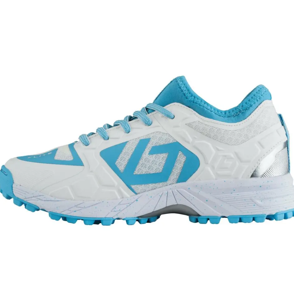 Brabo Hockeyschoenen*Elite hockeyschoenen junior white argentinian blue