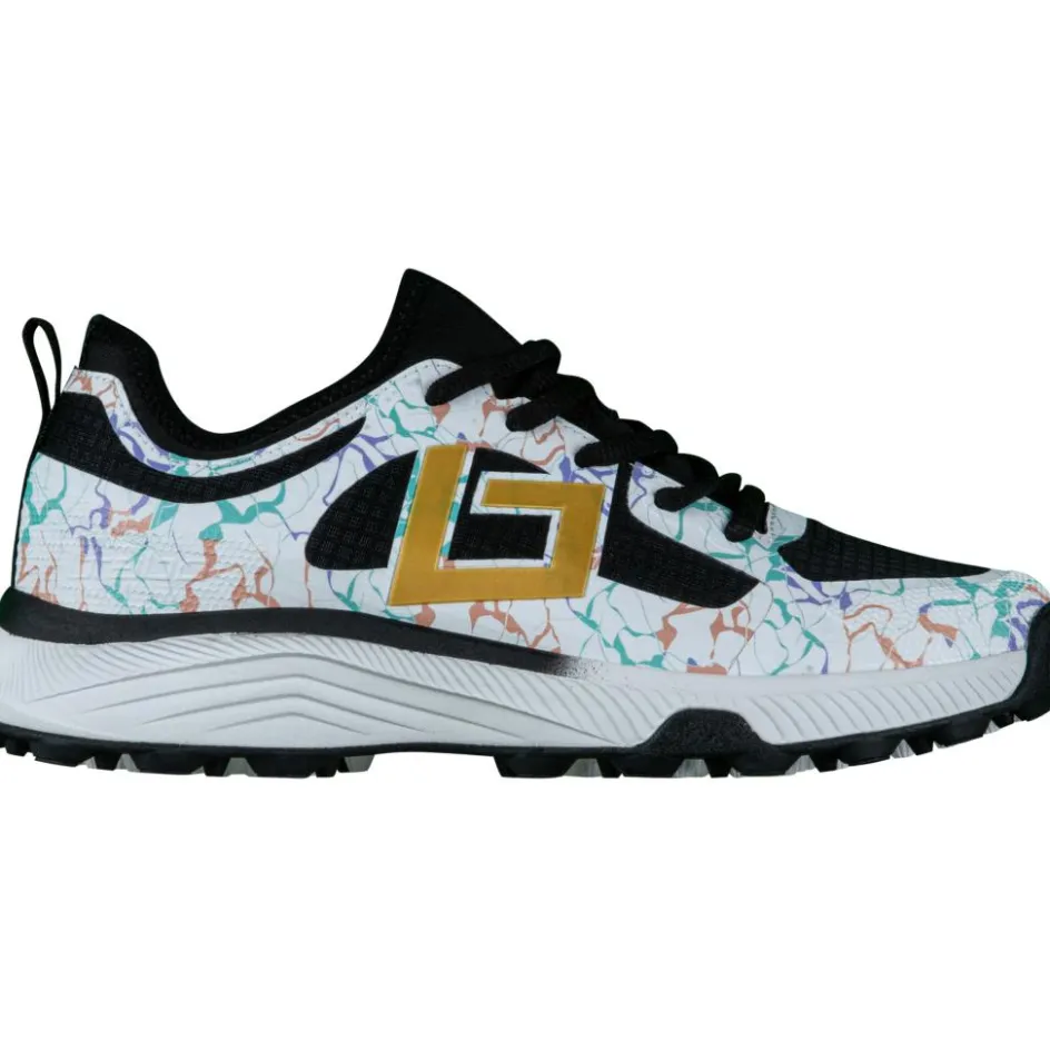 Brabo Hockeyschoenen*Elite hockeyschoenen junior marble black