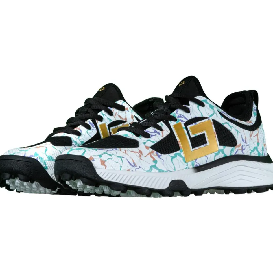 Brabo Hockeyschoenen*Elite hockeyschoenen junior marble black