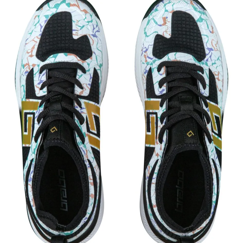 Brabo Hockeyschoenen*Elite hockeyschoenen junior marble black