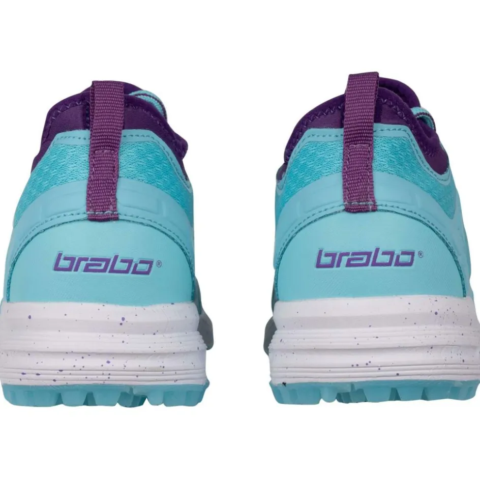 Brabo Hockeyschoenen*Elite hockeyschoenen junior mint purple